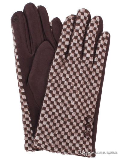 Перчатки Flioraj, цвет коричневый