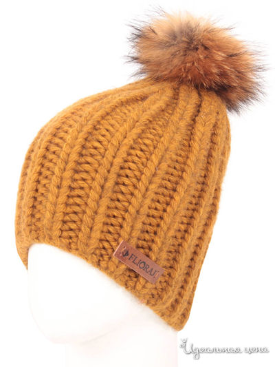 Шапка Flioraj, цвет горчичный