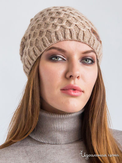 Шапка Flioraj, цвет бежевый
