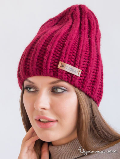 Шапка Flioraj, цвет бордовый
