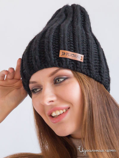 Шапка Flioraj, цвет черный