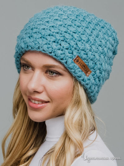 Шапка Flioraj, цвет голубой