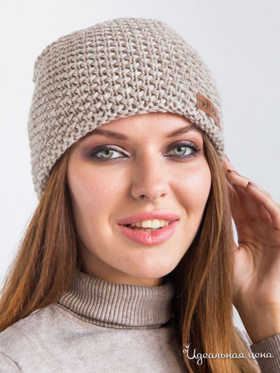 Шапка Flioraj, цвет молочный