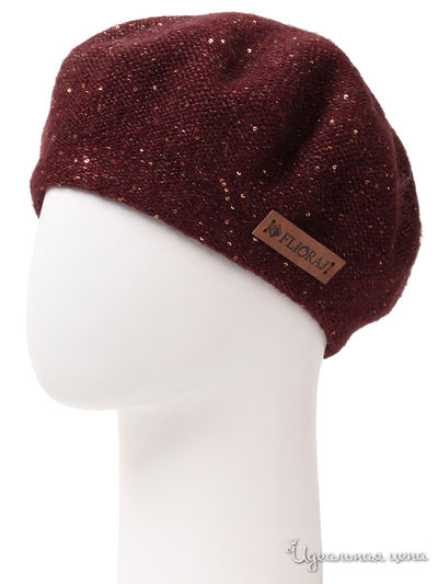 Шапка Flioraj, цвет бордовый