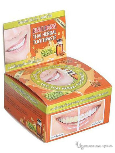 Зубная паста с экстрактом аниса, 33 г, Binturong
