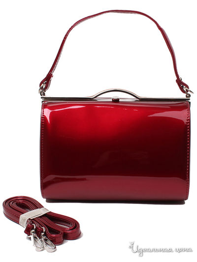 Клатч Flioraj, цвет бордовый