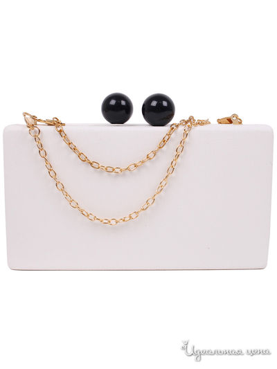 Клатч Flioraj, цвет белый