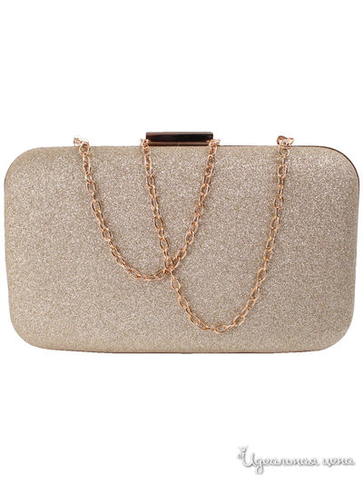 Клатч Flioraj, цвет золотой