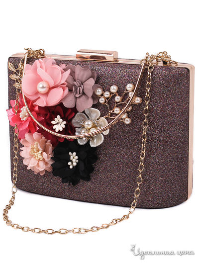 Клатч Flioraj, цвет коричневый