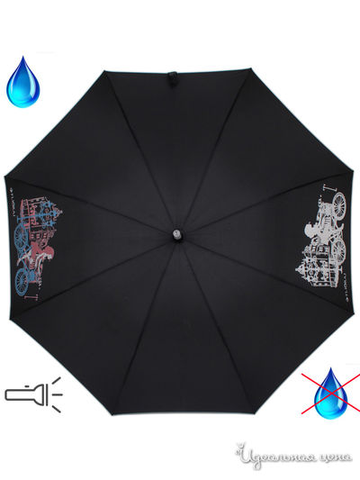 Зонт Flioraj, цвет черный