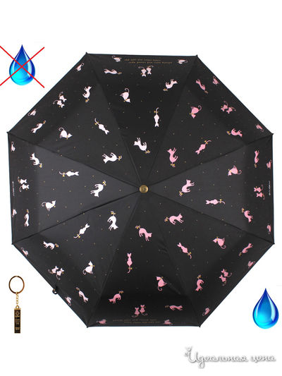 Зонт Flioraj, цвет черный