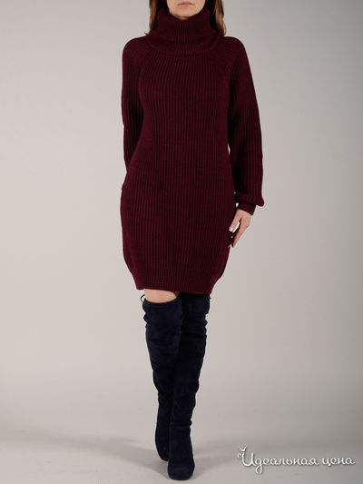 Платье CASHMERE DREAM, цвет бордовый