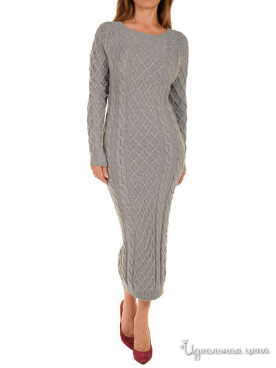 Платье CASHMERE DREAM, цвет серый
