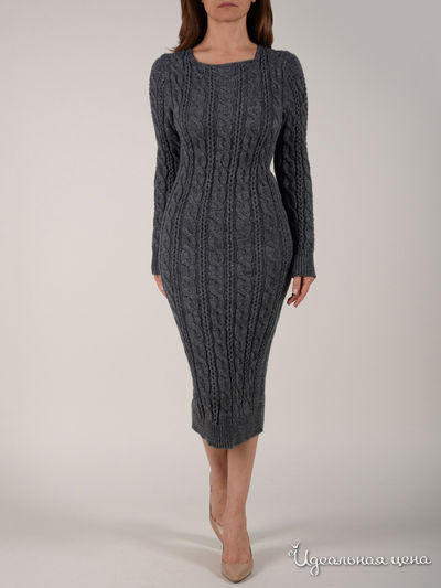 Платье CASHMERE DREAM, цвет серый