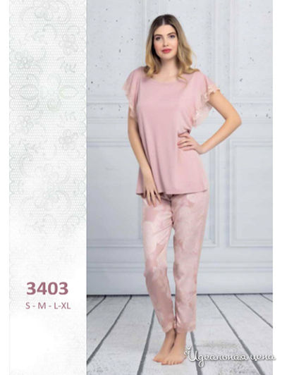 Пижама Regina Lingerie, цвет розовый