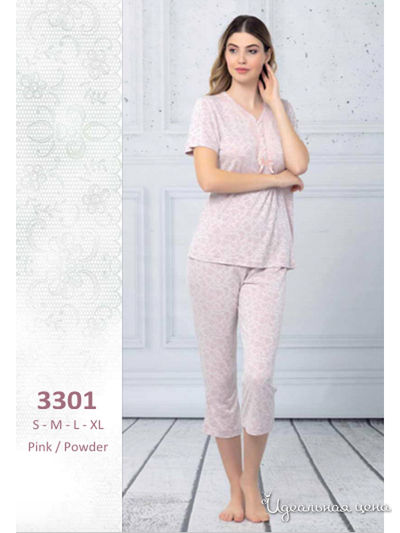 Пижама Regina Lingerie, цвет розовый