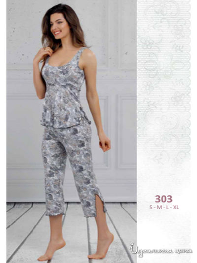 Пижама Regina Lingerie, цвет мультиколор