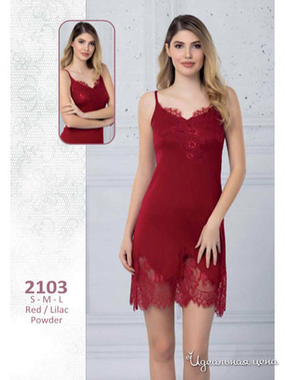 Ночная сорочка Regina Lingerie, цвет красный