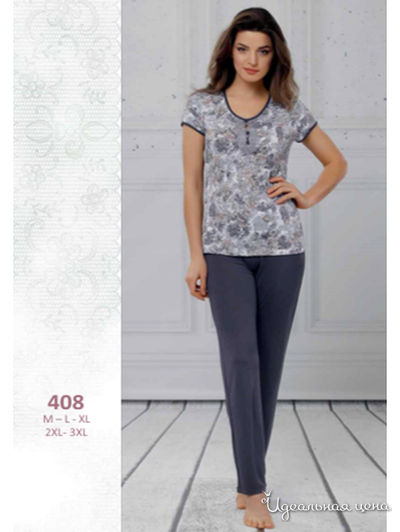 Пижама Regina Lingerie, цвет мультиколор