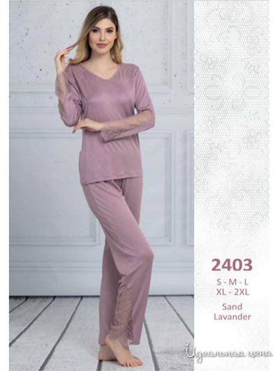 Пижама Regina Lingerie, цвет сиреневый