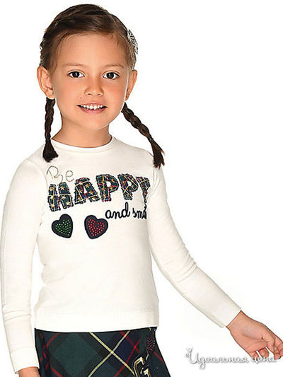 Лонгслив Mayoral, цвет белый