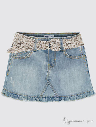 Юбка Mayoral, цвет голубой