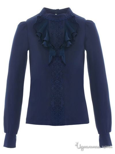 Блуза Silver Spoon, цвет синий