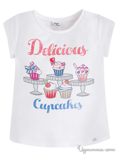 Футболка Mayoral, цвет белый