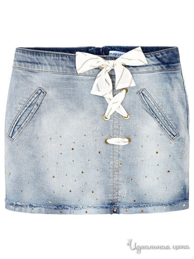 Юбка Mayoral, цвет голубой