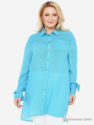 Блуза Svesta, цвет голубой
