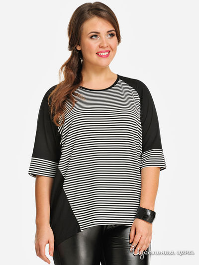 Блуза Svesta, цвет черный, белый