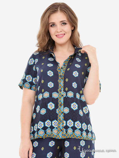 Блуза Svesta, цвет темно-синий