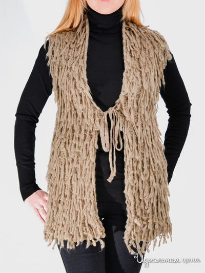 Жилет Yes Miss, цвет бежевый