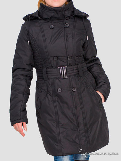 Пуховик Yes Miss, цвет черный