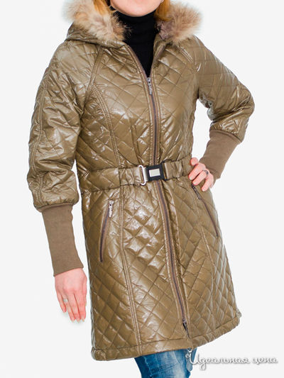 Пуховик Yes Miss, цвет бежевый
