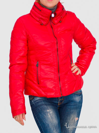 Пуховик Yes Miss, цвет красный