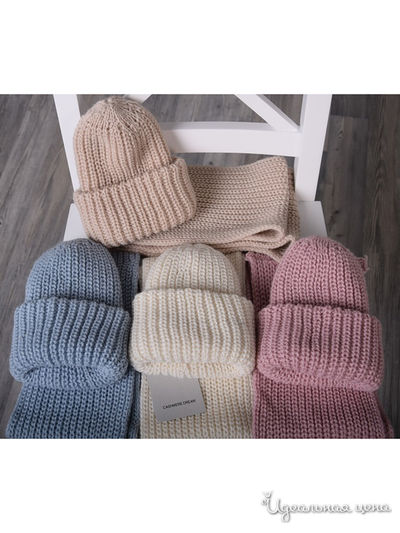 Шапка CASHMERE DREAM, цвет розовый