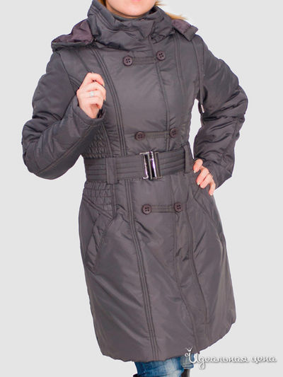 Пуховик Yes Miss, цвет серый