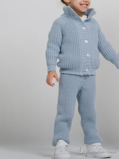 Брюки CASHMERE DREAM, цвет голубой