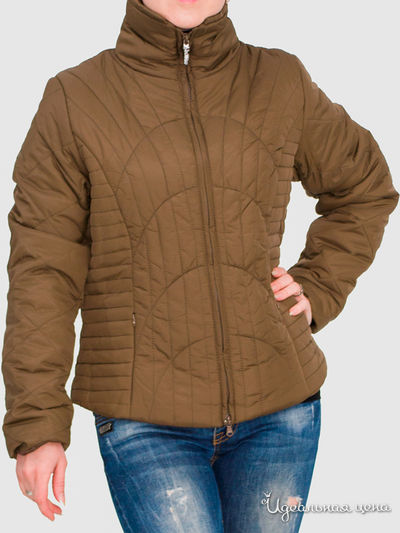 Пуховик Yes Miss, цвет коричневый