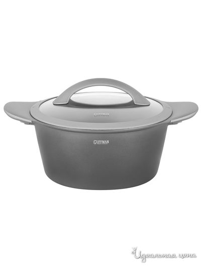 Кастрюля, 4,4 л Guffman, цвет серый