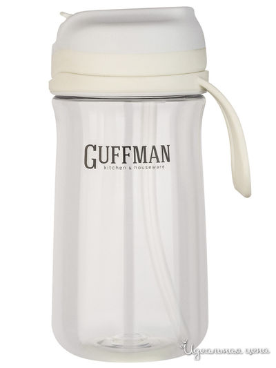 Бутылка, 450 мл Guffman, цвет белый