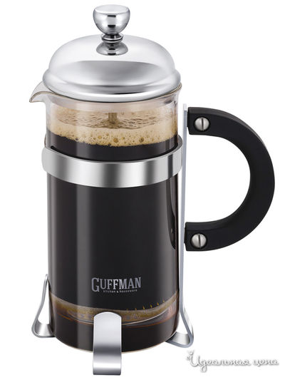 Френч-пресс, 350 мл Guffman, цвет серебряный