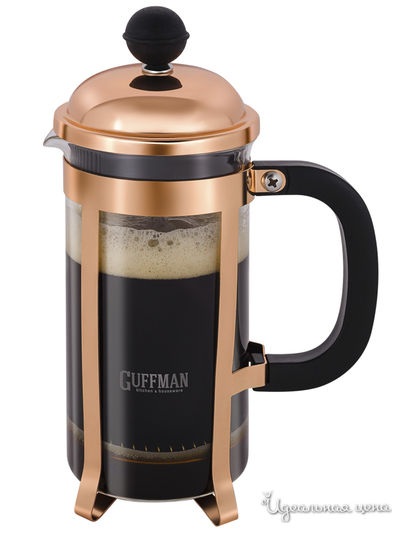 Френч-пресс, 350 мл Guffman, цвет золотой
