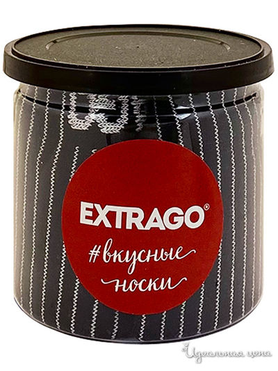 Носки EXTRAGO, цвет черный