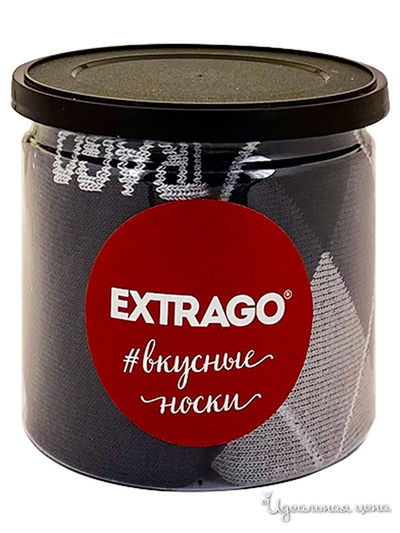 Носки EXTRAGO, цвет серый