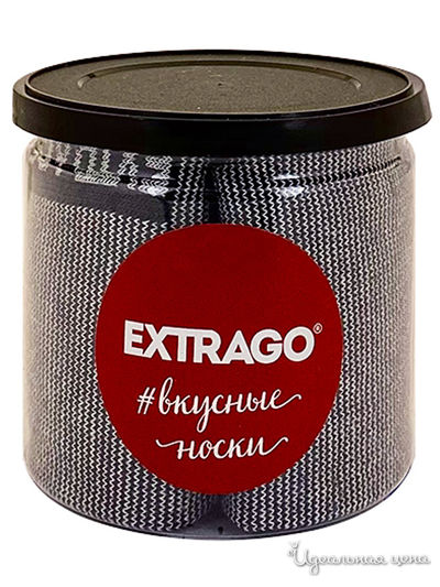 Носки EXTRAGO, цвет серый