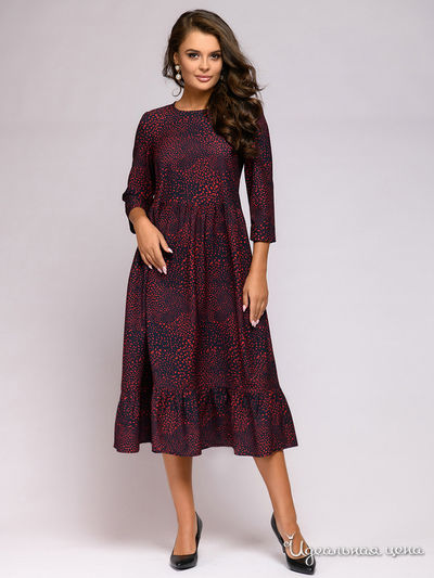 Платье D&M by 1001DRESS, цвет темно-синий