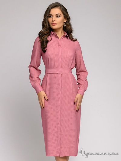 Платье D&M by 1001DRESS, цвет розовый