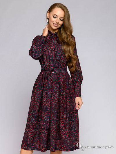 Платье D&M by 1001DRESS, цвет темно-синий